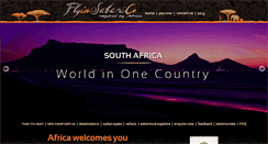 Desktop Screenshot of flyinsafarico.com